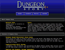Tablet Screenshot of dungeonstory.com